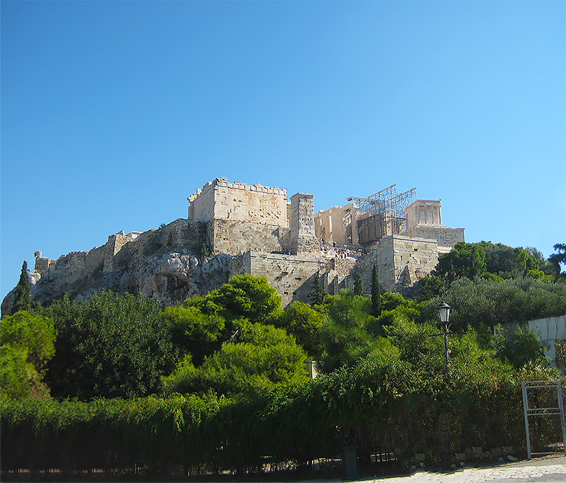 Athens free walking tour Greece Acropolis PS