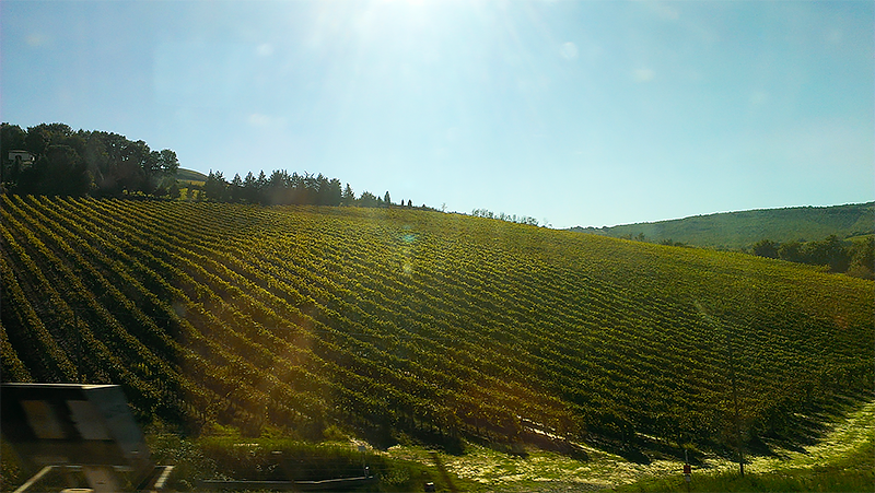 tuscany countryside train ps