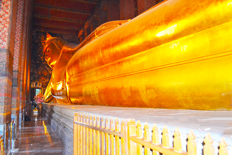 thailand bangkok reclining buddha