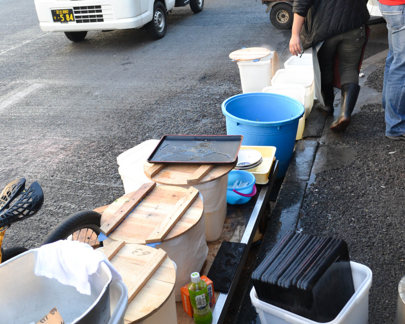 tsukiji fish market, ramen