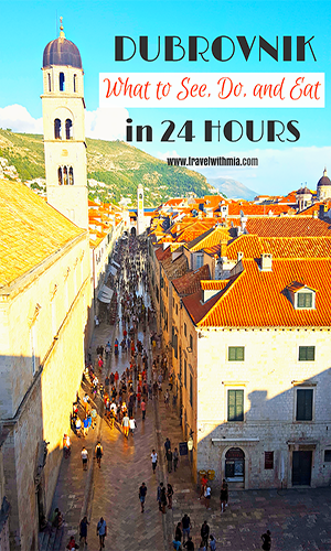 DUBROVNIK IN A DAY - Travel with Mia