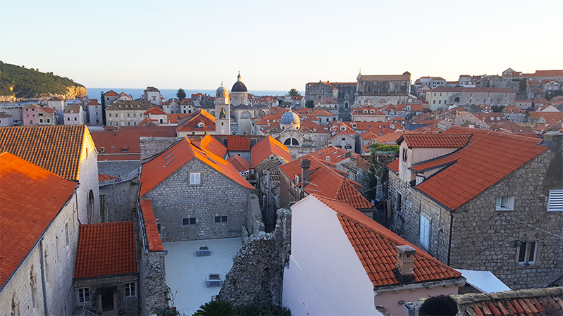 dubrovnik croatia city walls PS-