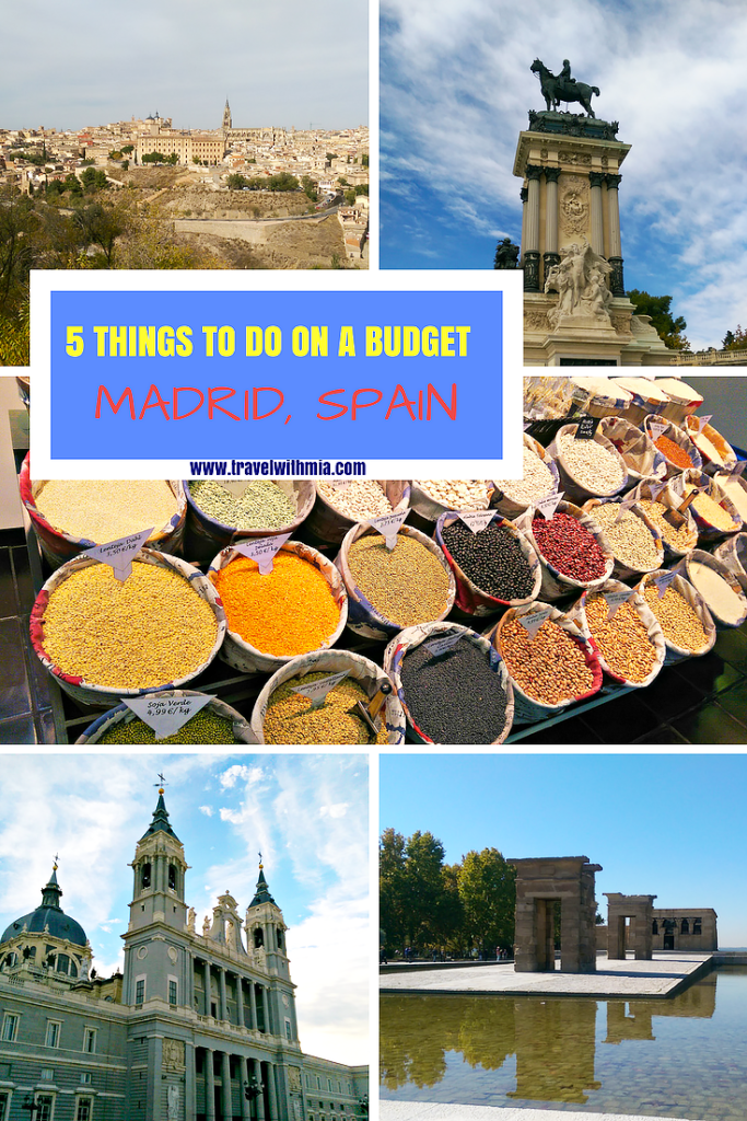 5 THINGS TO DO ON A BUDGET Madrid Pinterest-