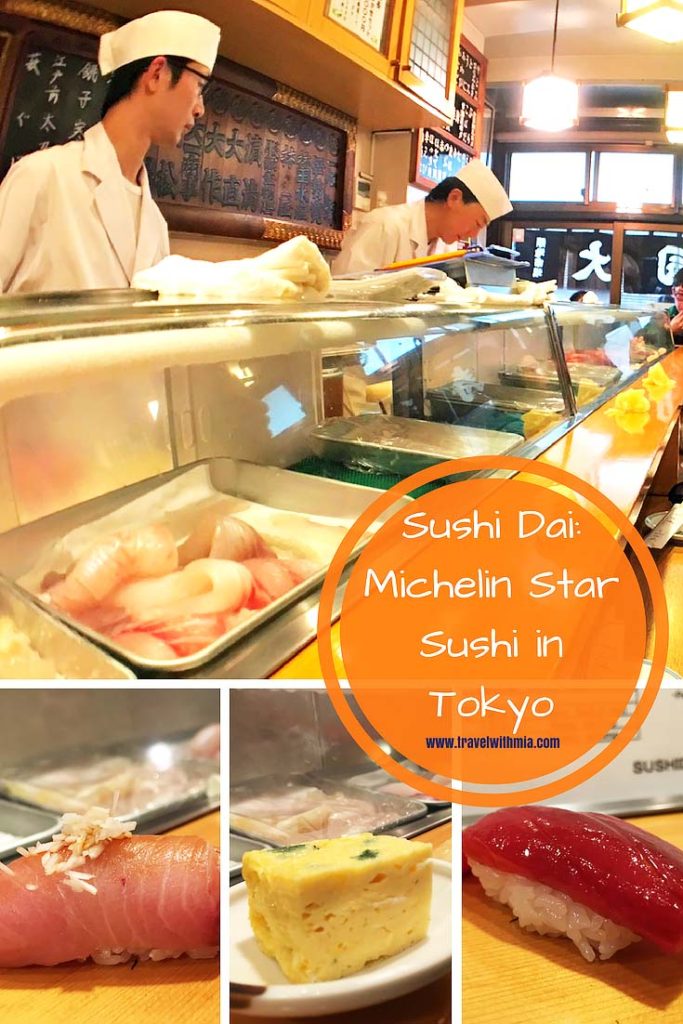 Sushi Dai-Michelin Star Sushi in Tokyo Pinterest jpeg