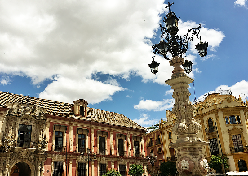 Travel with Mia - Kansas City European Charm - Seville Fountain