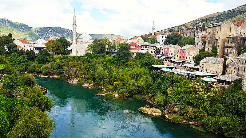 Europe on a Budget - 5 Cheap Holiday Destinations - Travel with Mia - Mostar Bosnia