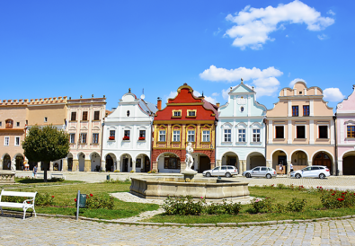 Travel with Mia - Telc Czech Republic - Hidden Gem colorful
