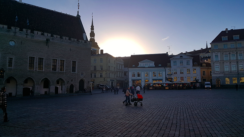 Tallinn Estonia - Old Town at Night - Travel with Mia - Next Trip