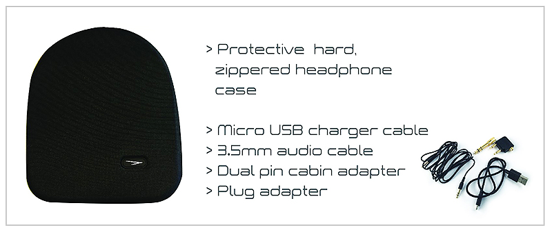 Solitude Headphones WX1 Case with Specs - Travel with Mia 2